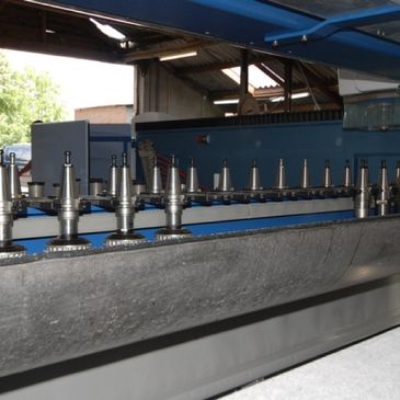 Bewerkingsproces natuursteen machine
