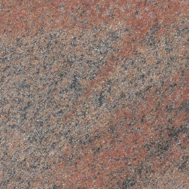 Voorbeeld roestkleurig graniet 